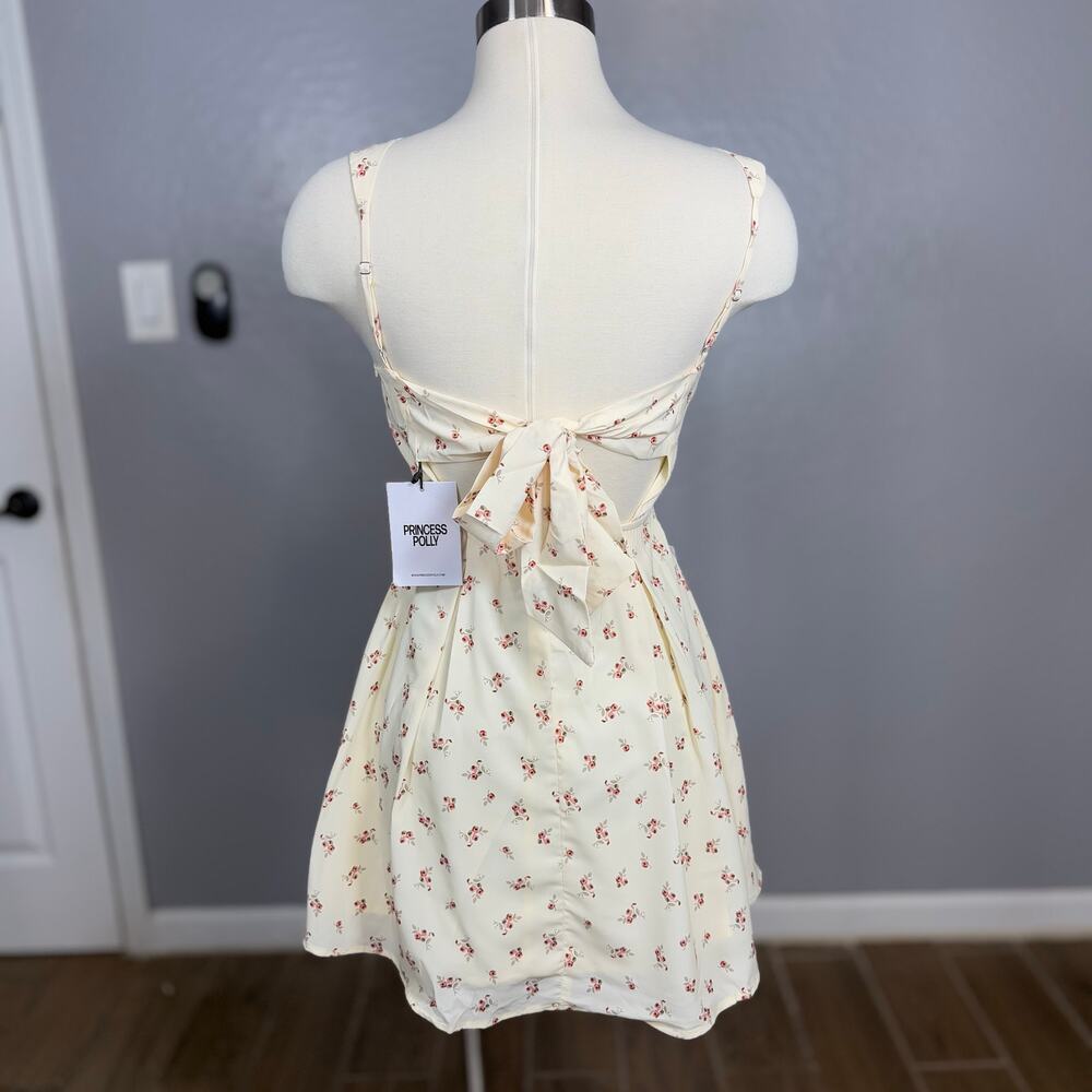 Princess Polly Xanthus Mini Dress Yellow Floral, 2 - Picture 2 of 8
